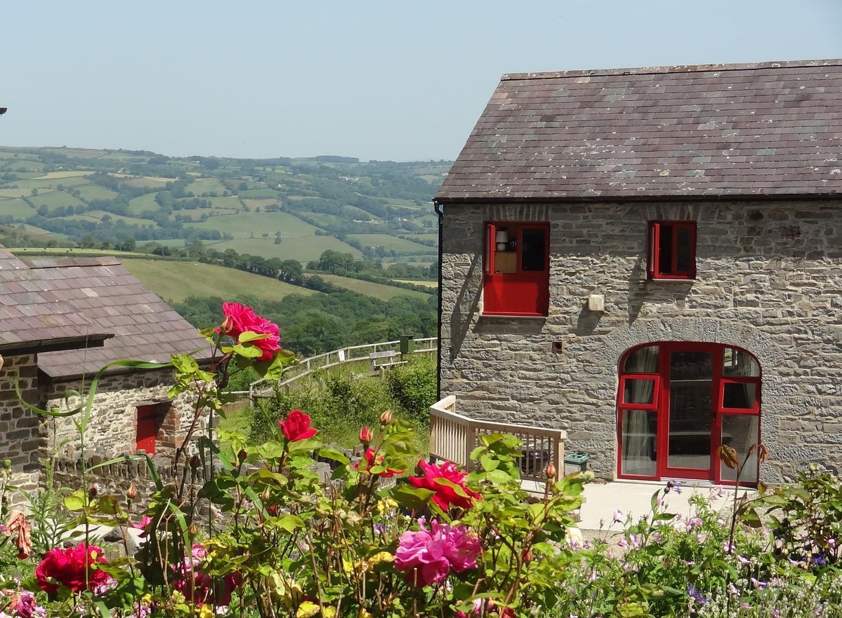 Treberfedd Farm Cottages And Cabins Lampeter Esterno foto